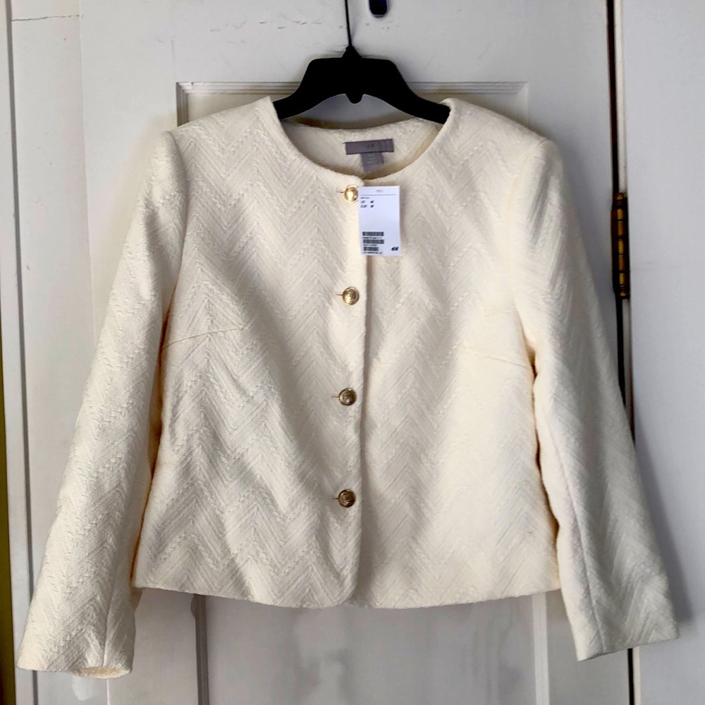 NWT H&M tweed jacket